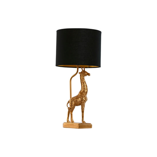 Desk lamp Home ESPRIT Black Golden 20 x 20 x 53 cm-0