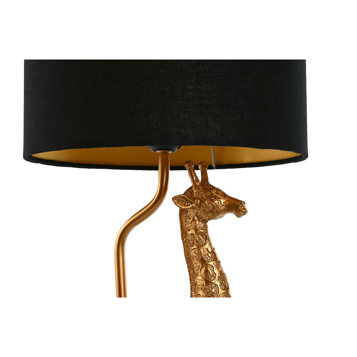 Desk lamp Home ESPRIT Black Golden 20 x 20 x 53 cm-4