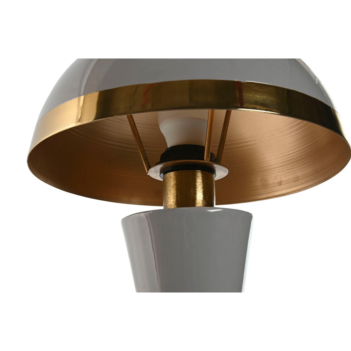 Desk lamp Home ESPRIT Grey Golden-4