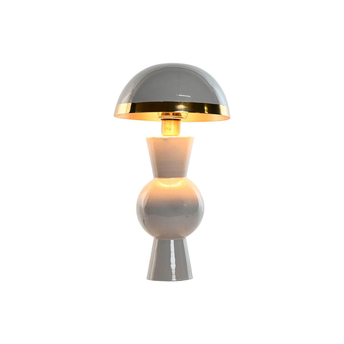 Desk lamp Home ESPRIT Grey Golden-1