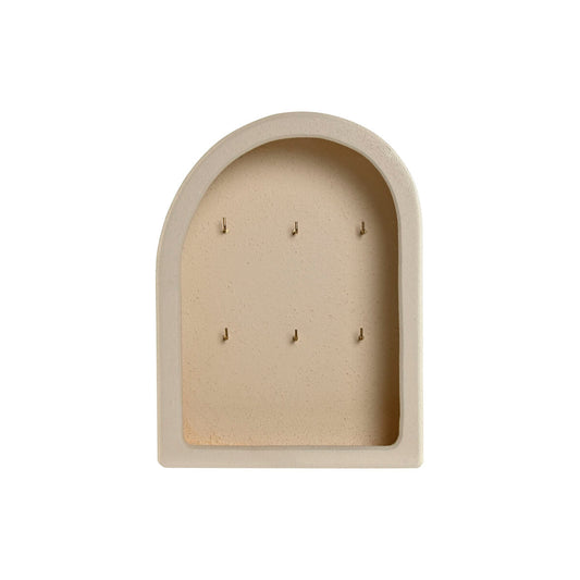 Key cupboard Home ESPRIT Beige 20,5 X 8,5 X 27,5 cm-0