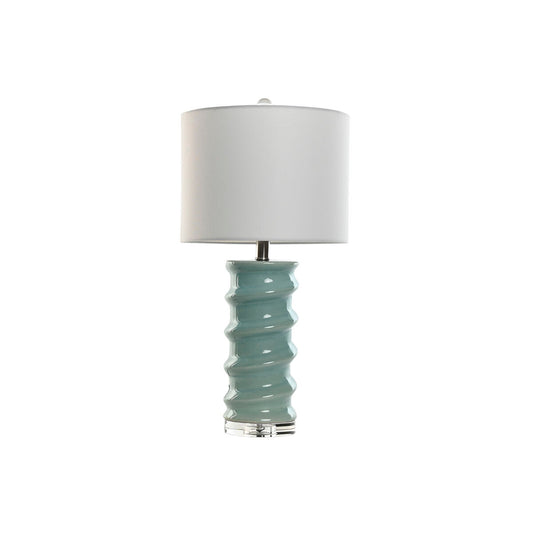Desk lamp Home ESPRIT White Sky blue 50 W 220 V-0