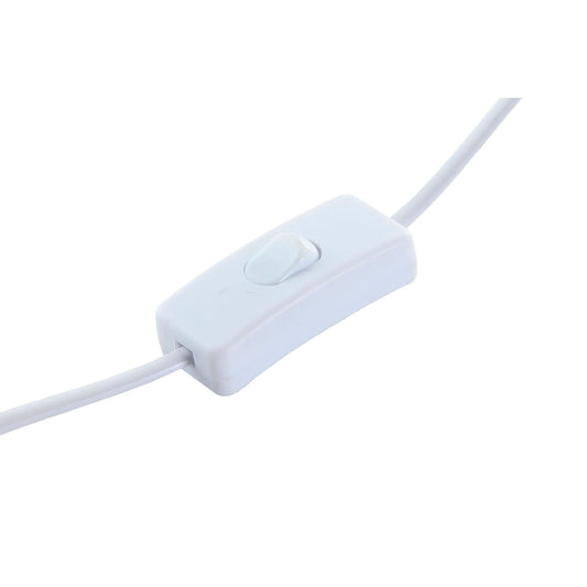Desk lamp Home ESPRIT White Brown 50 W 220 V-1