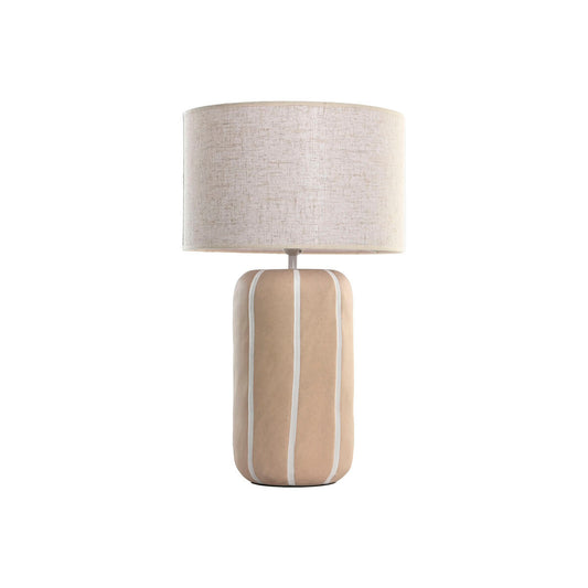 Desk lamp Home ESPRIT White Brown 50 W 220 V-0