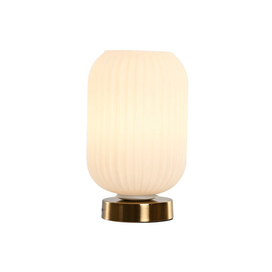 Desk lamp Home ESPRIT White Golden 50 W 220 V-0