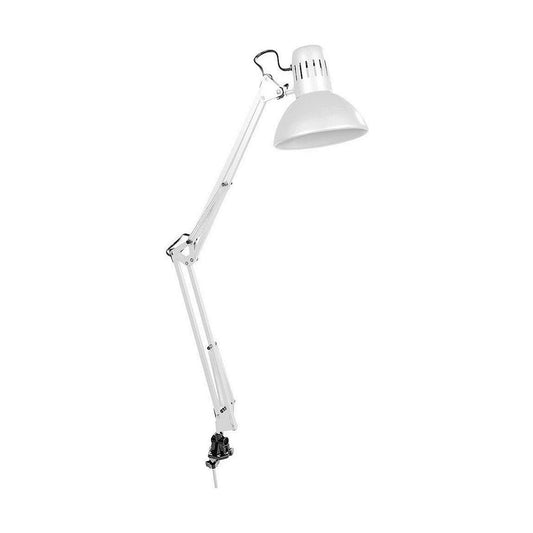 Desk lamp EDM 30080 Melbourne White Metal 60 W 24 x 98 cm E27 Flexo/Desk lamp-0