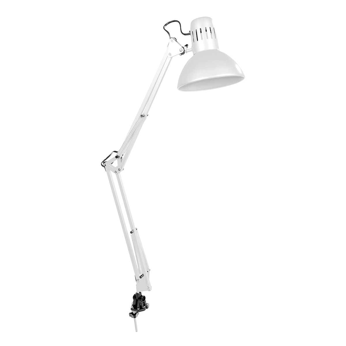 Desk lamp EDM 30080 Melbourne White Metal 60 W 24 x 98 cm E27 Flexo/Desk lamp-3