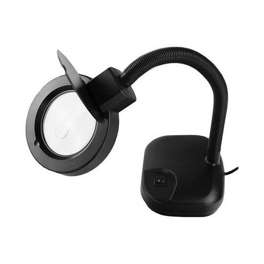 Flexo/Desk lamp EDM 30287 Black 12 W 650 Lm 14 x 32 cm Table top magnifying glass-0