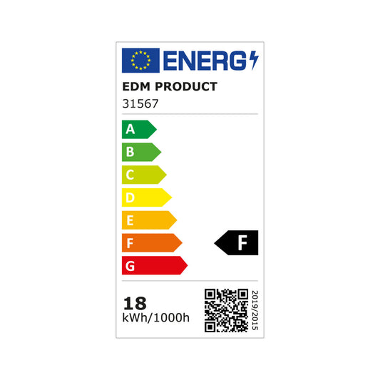 LED Downlight EDM 31567 18 W Ø 22 x 3,2 cm 3 Units (6400 K)-1