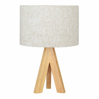Desk lamp EDM 32160 Wood Cloth 18 x 18 x 30 cm E27-0