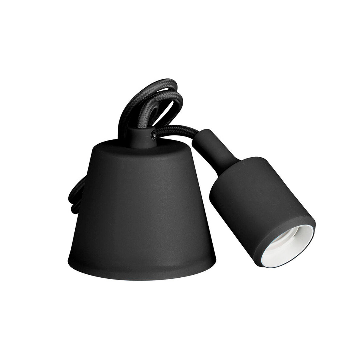 Desk lamp EDM 32421 Black Silicone 60 W 220-240 V 98,4 x 4,4 cm-3