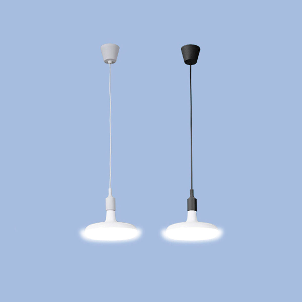 Desk lamp EDM 32421 Black Silicone 60 W 220-240 V 98,4 x 4,4 cm-1