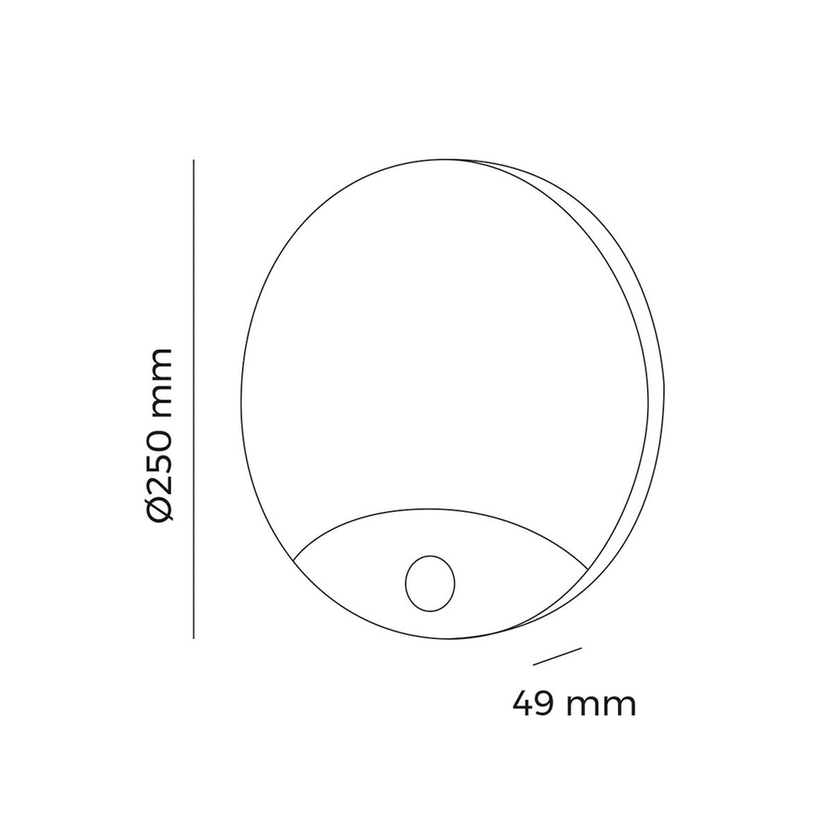 LED Wall Light EDM 32537 polypropylene E 15 W 13 W 1250 Lm 1850 lm White (4000 K)-2