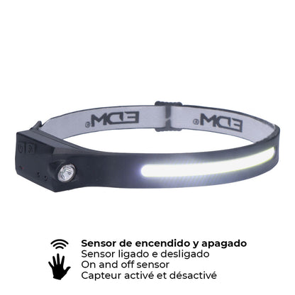 LED Head Torch EDM 36127 Cob + Spot 3 W 8 W 90 Lm 280 lm-7
