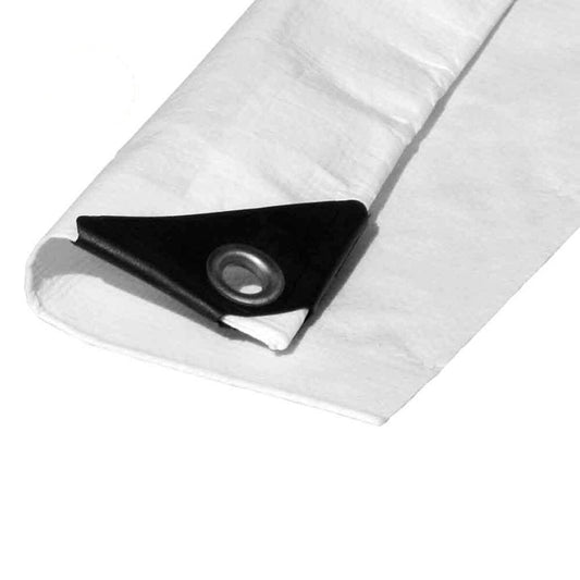 Awning EDM 74998 White 90 g/m² 4 x 5 m Double-sided-0