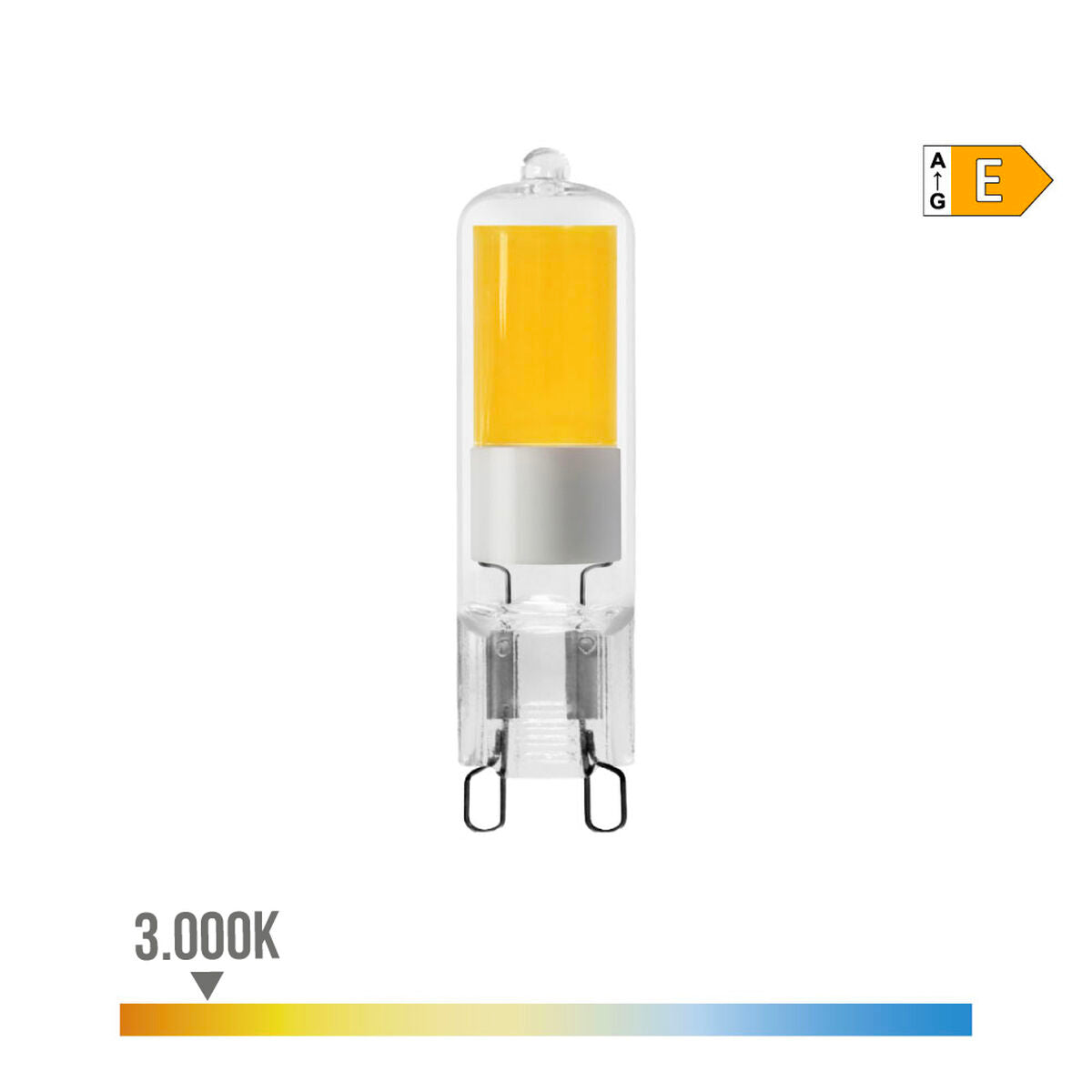 LED lamp EDM 98210 E 5 W 45 W G9 550 lm Ø 1,43 x 6,45 cm (3000 K)-2