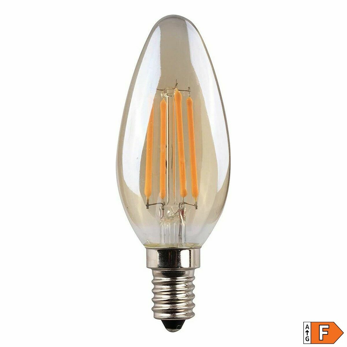 LED lamp EDM 98621 F 30 W 4,5 W E14 400 lm 3,5 x 9,8 cm (2000 K)-3