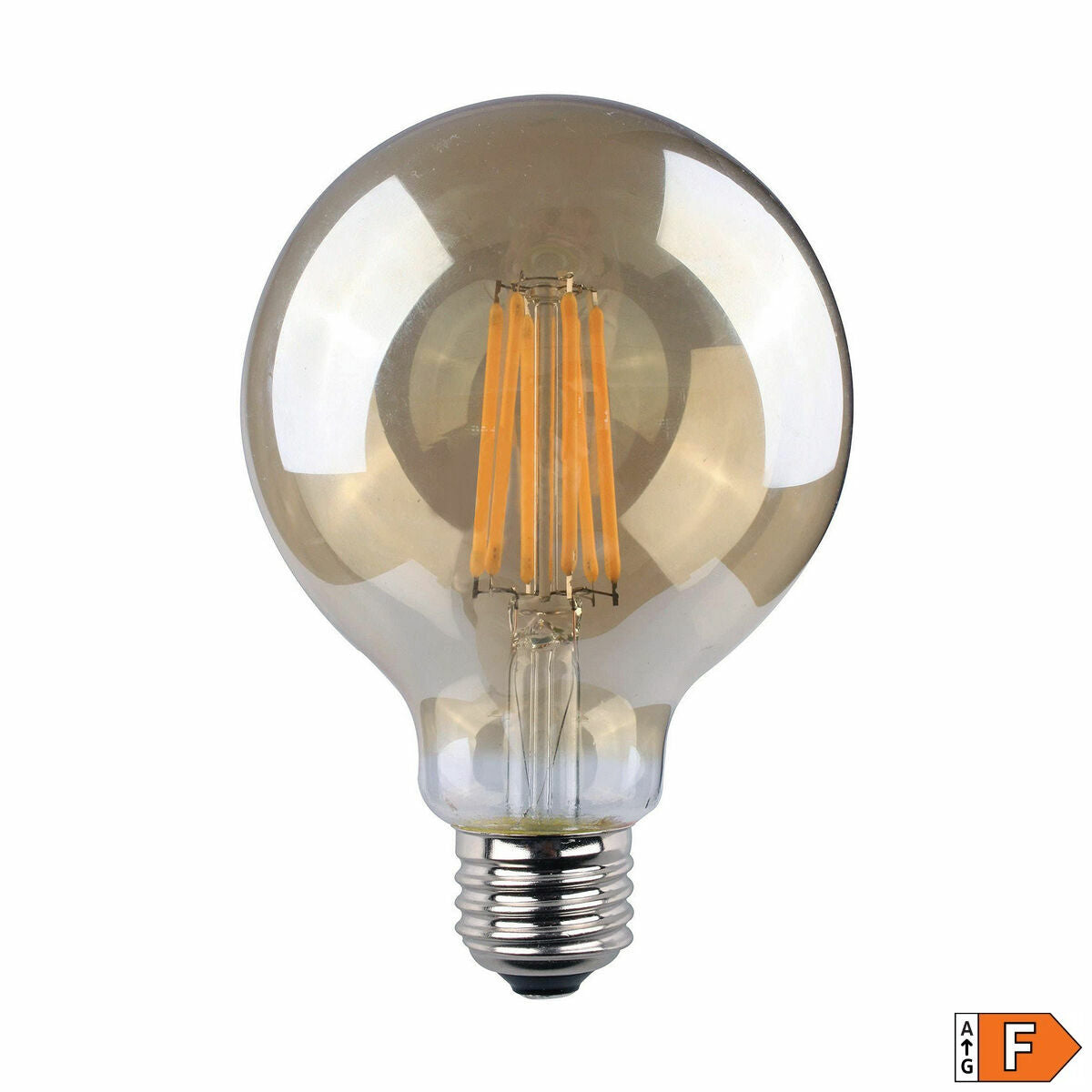 LED lamp EDM 98627 F 8 W 55 W E27 720 Lm Ø 9,5 x 14 cm (2000 K)-3