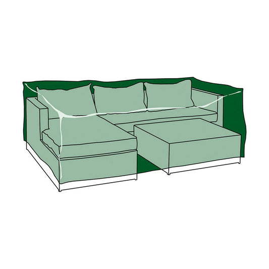 Protective Case Altadex Set of furniture Green Multicolour Polyethylene 300 x 200 x 80 cm-1