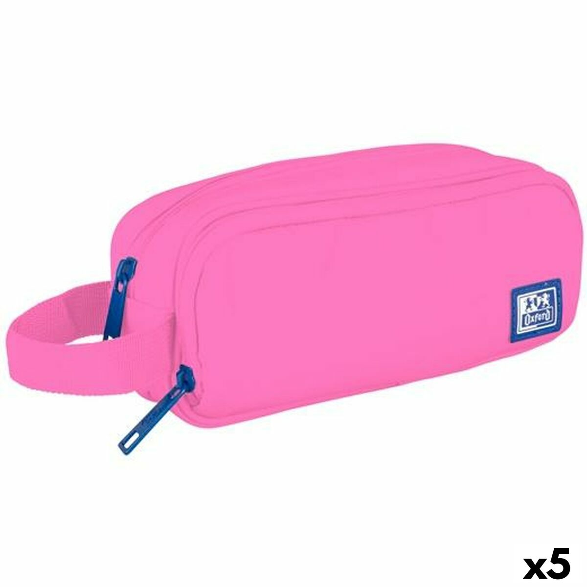 School Case Oxford KANGOO YOUNG PROOF B-SMART Pink 22,5 x 9,5 x 7 cm (5 Units)-0