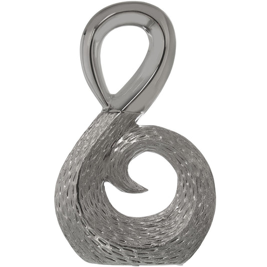 Decorative Figure Alexandra House Living Silver 23,5 x 9 x 38 cm-0