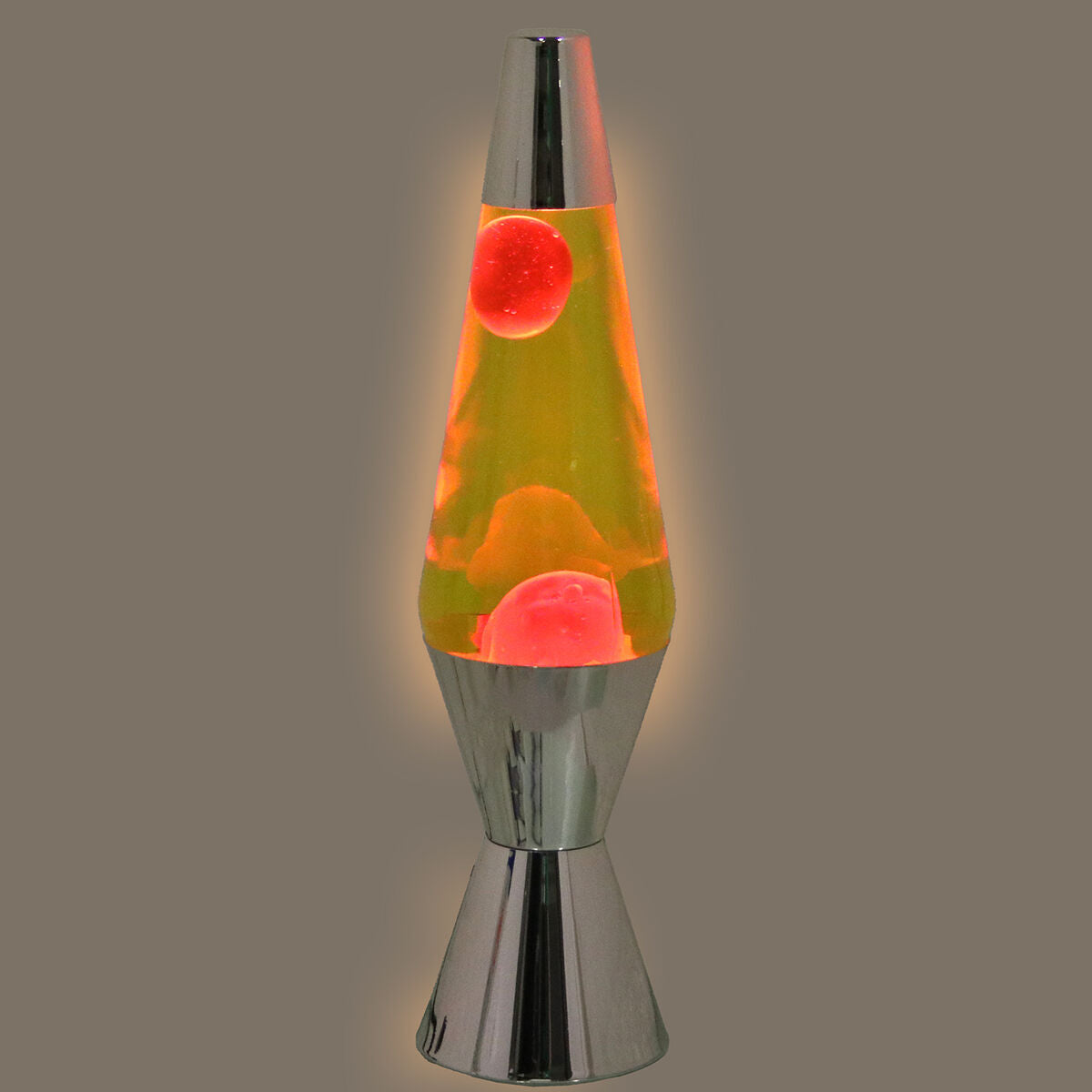 Lava Lamp Alexandra House Living Yellow Pink Metal 9 x 37 x 9 cm-4