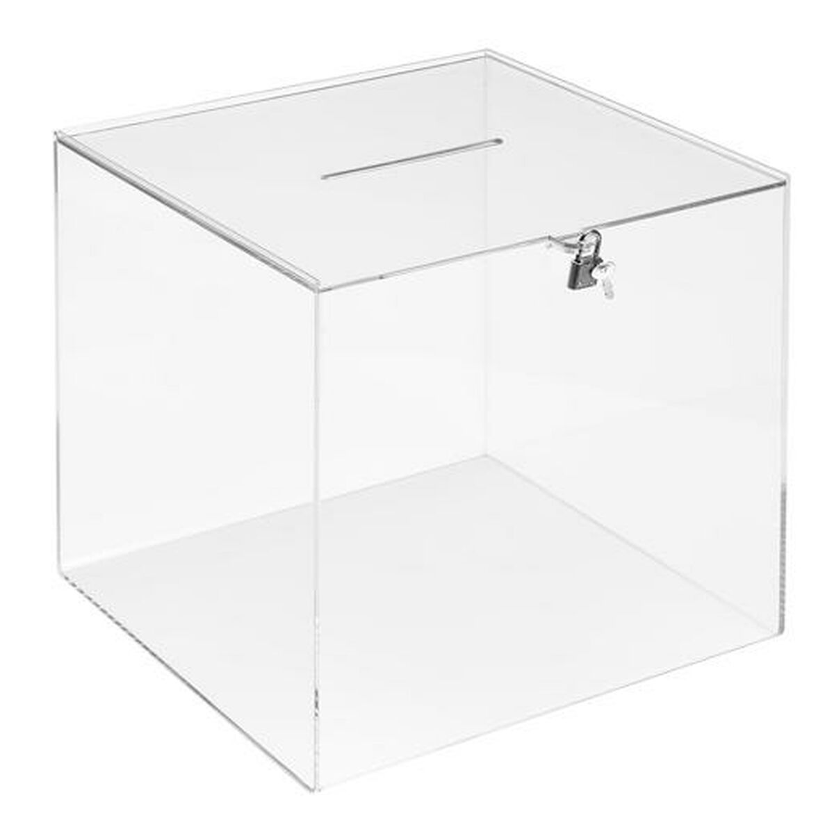 Urn Archivo 2000 Transparent 30 x 30 x 30 cm-0