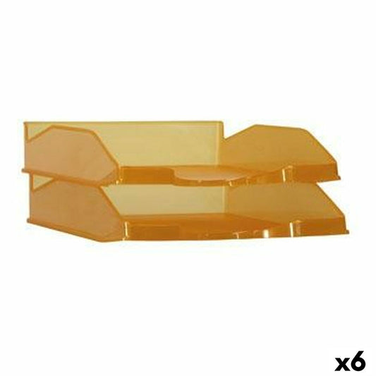 Filing Tray Archivo 2000 Orange A4 (6 Units)-0