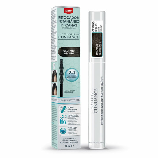 Eyebrow Tint Clearé Institute COLOUR CLINUANCE Dark Brown 10 ml-0