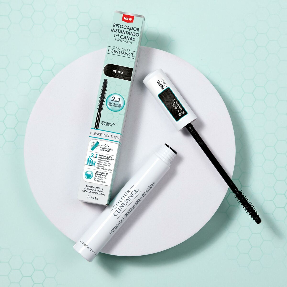 Eyebrow Tint Clearé Institute COLOUR CLINUANCE Dark Brown 10 ml-5