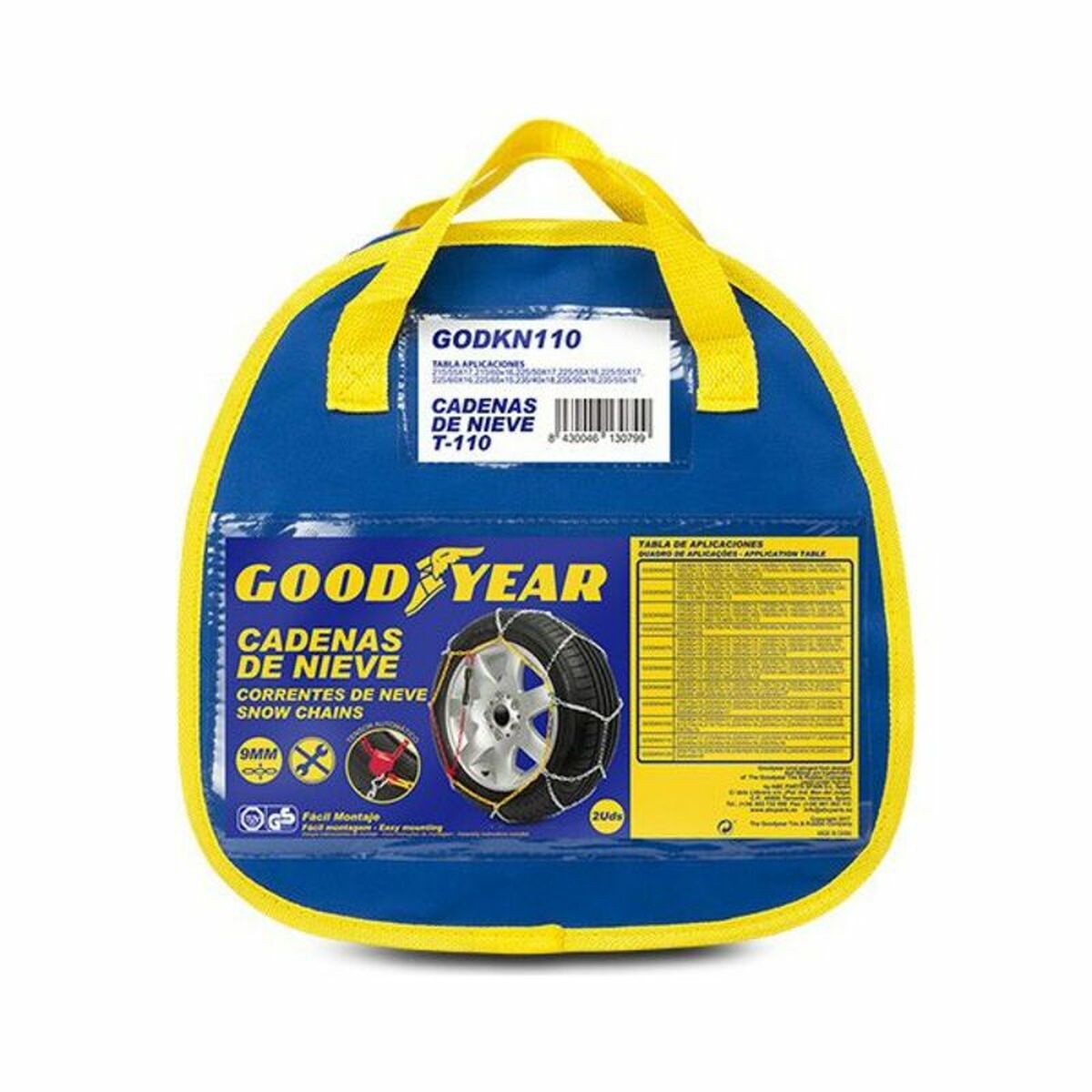 Car Snow Chains Goodyear T-110-0