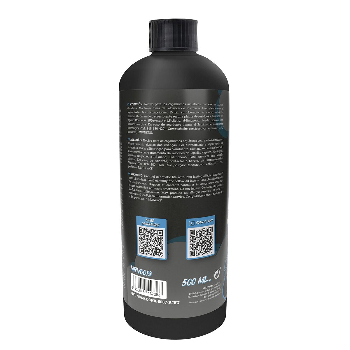 Car shampoo Motorrevive Snow Foam Blue Concentrated 500 ml-2