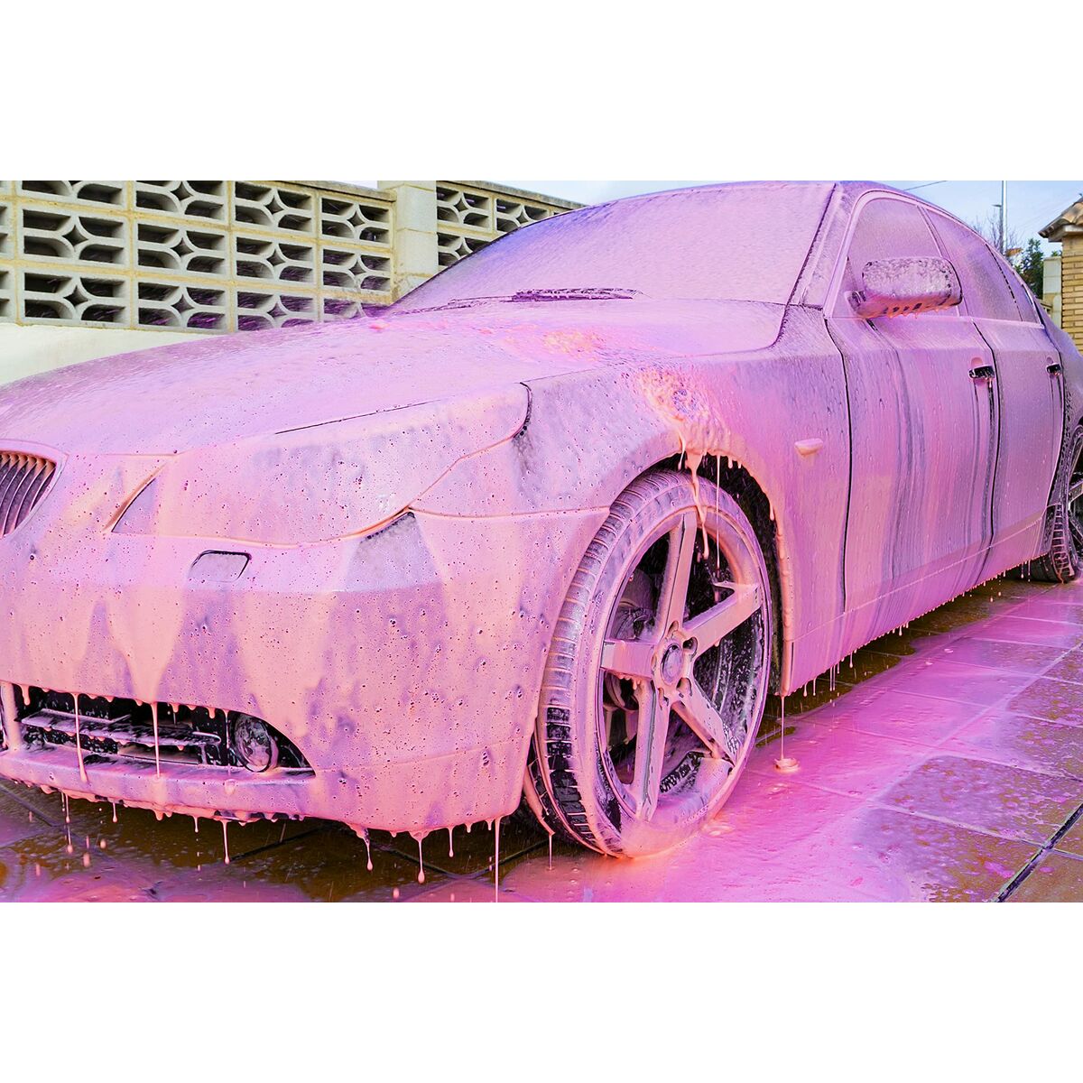 Car shampoo Motorrevive Snow Foam Concentrated 500 ml Pink-1