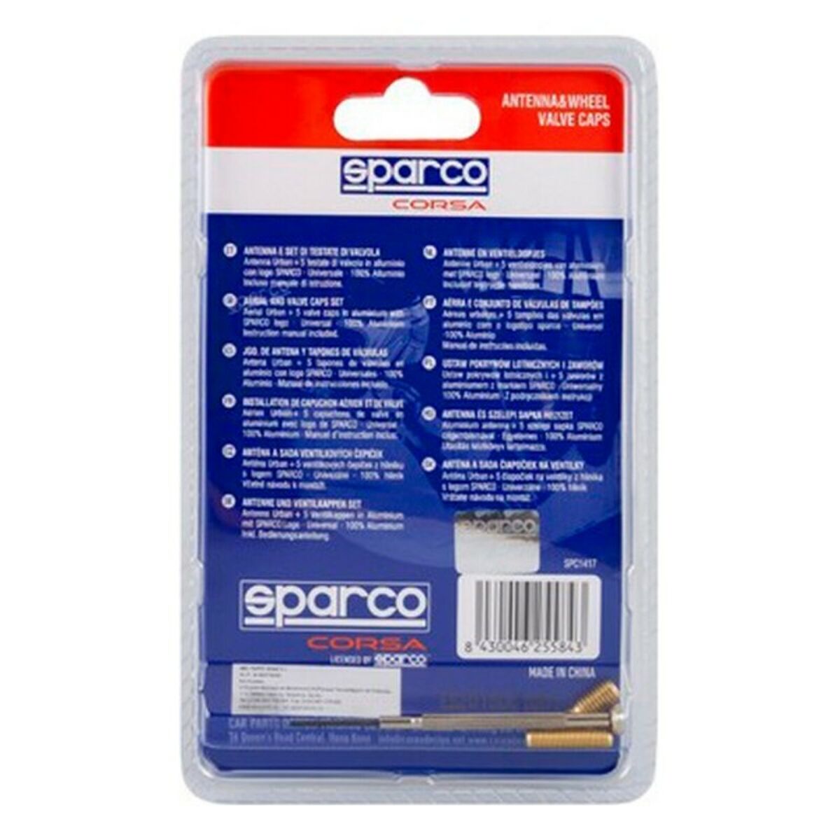 Car antenna Sparco CS6 Black-2