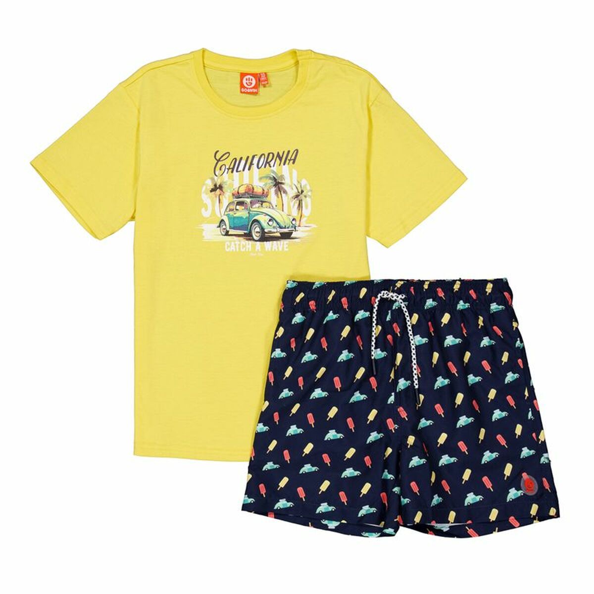 Children's Sports Outfit Go & Win Yellow-0