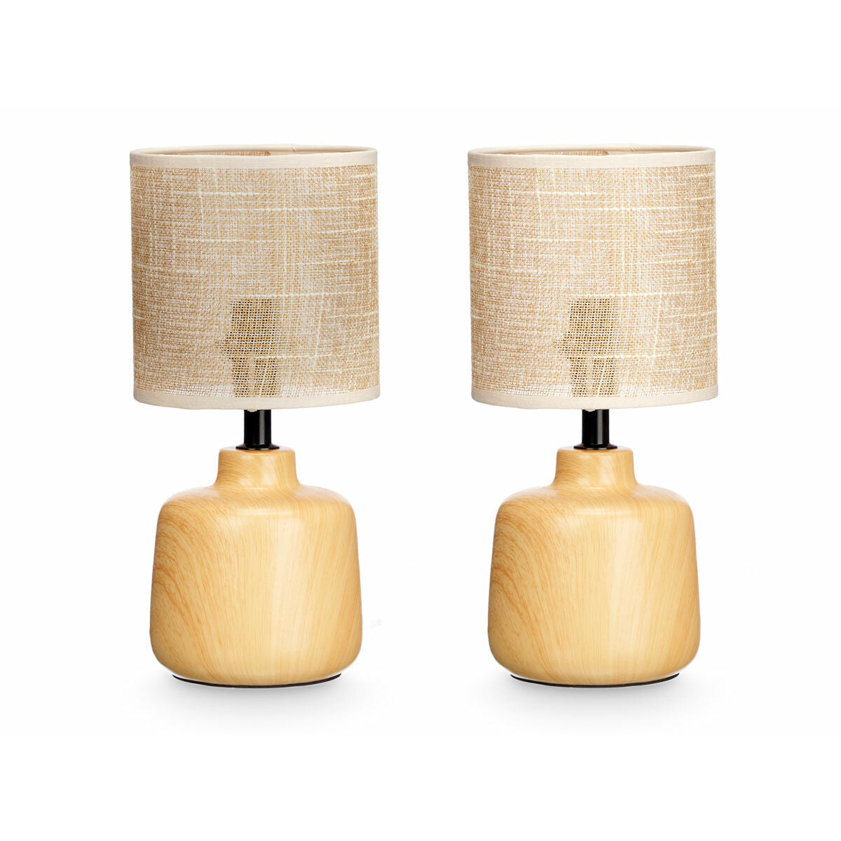 Desk lamp Gift Decor Brown 60 W 2 Units-0