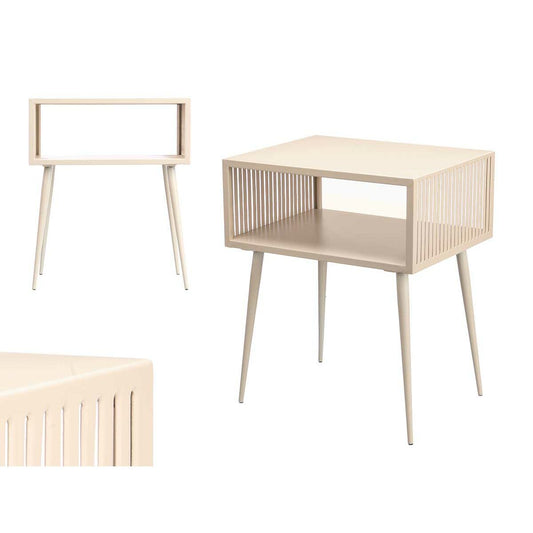 Side table Gift Decor Beige 46,5 x 19,2 x 36,2 cm-1