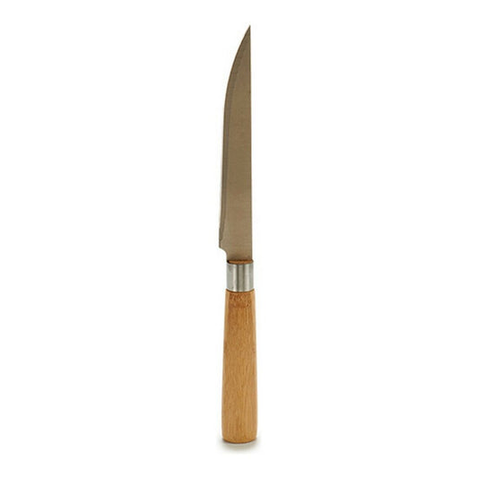 Kitchen Knife Kinvara Brown Silver Bamboo Stainless steel Stainless steel /Wood 2 x 24 x 2 cm-0