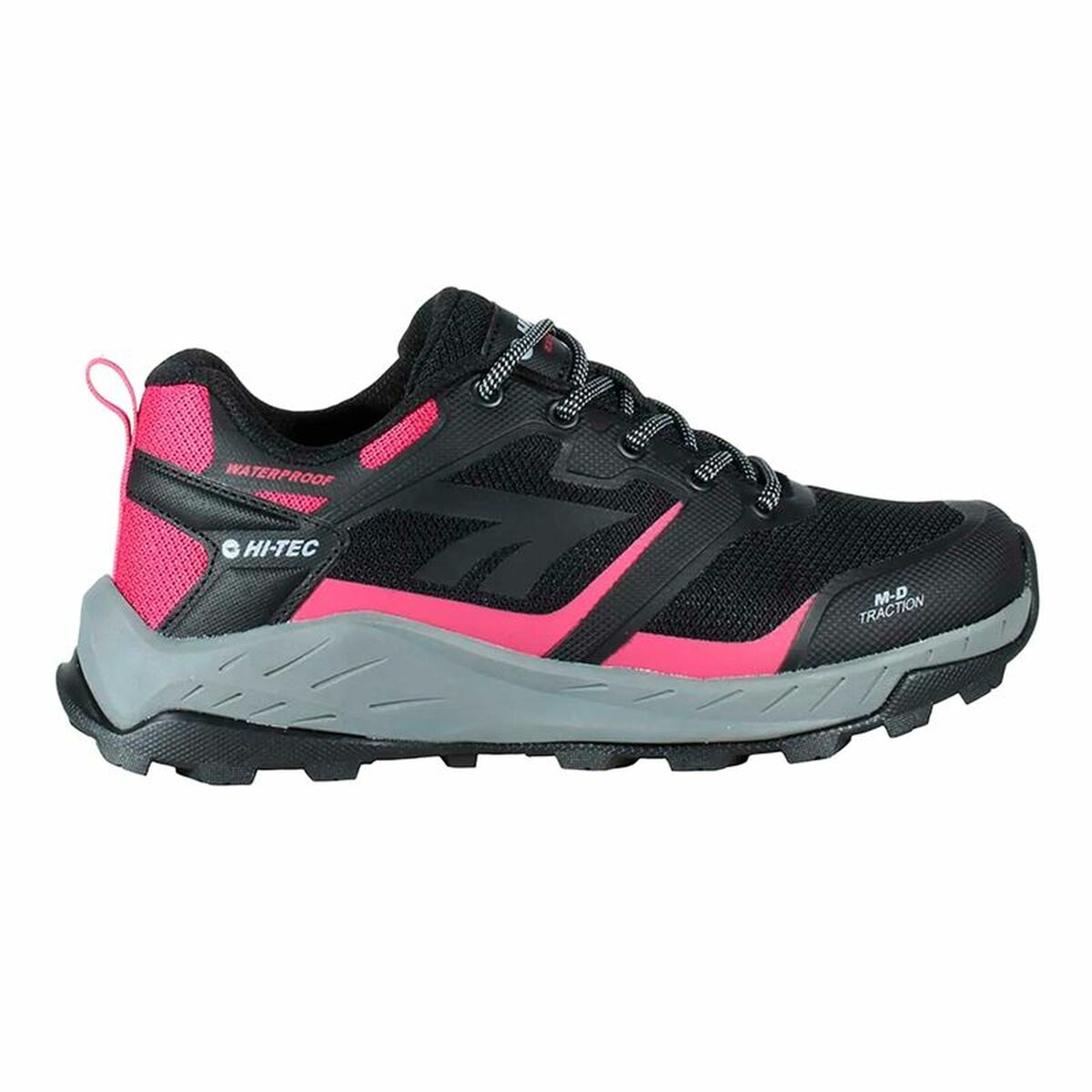 Sports Trainers for Women Hi-Tec Toubkal Low Wp Black-0