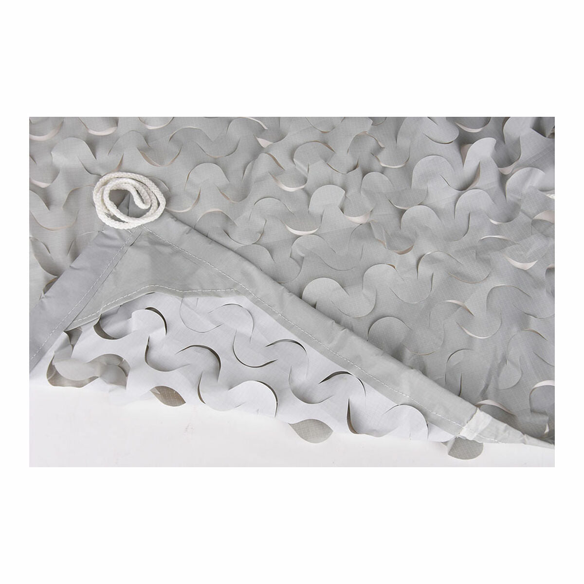 Rectangular Shade Sail Faura White Grey 3 x 4 m Reversible Camouflage-1