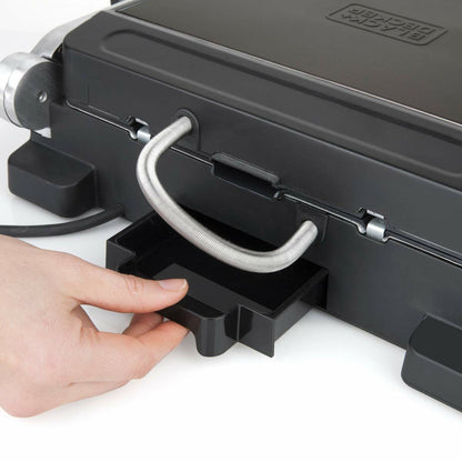 Electric Barbecue Black & Decker BXGR2000E Black 2000 W-10