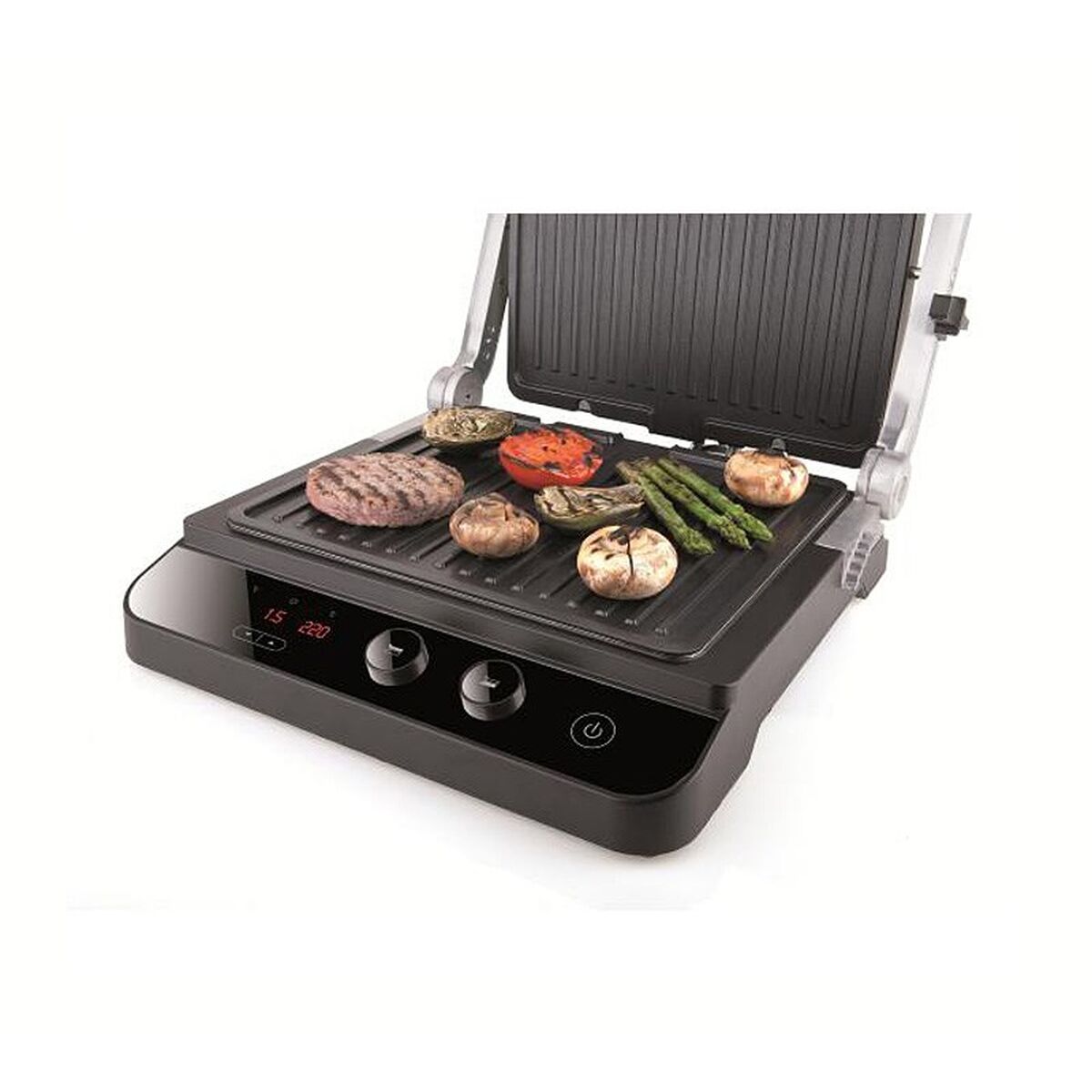 Electric Barbecue Black & Decker BXGR2000E Black 2000 W-1