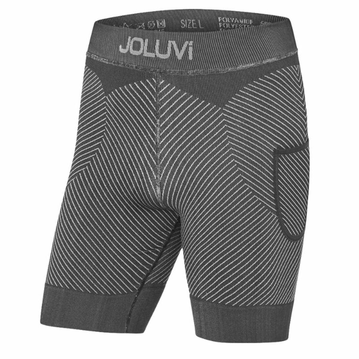 Sports Shorts for Women Joluvi Trail Tech Black Running-0