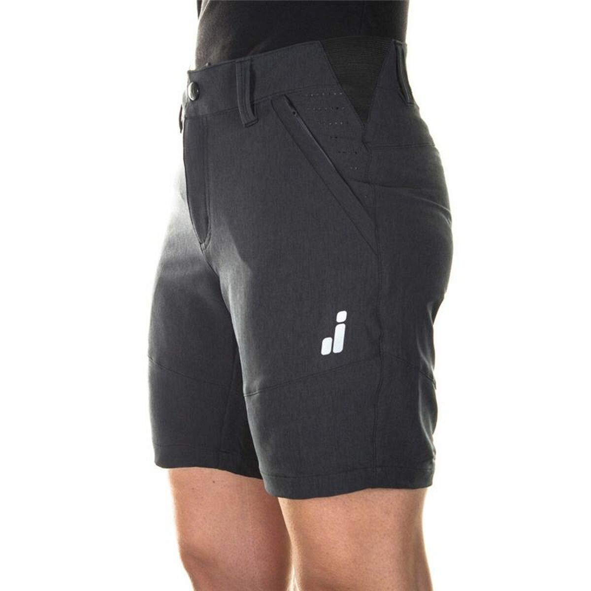 Sports Shorts for Women Joluvi Rock Grey-2