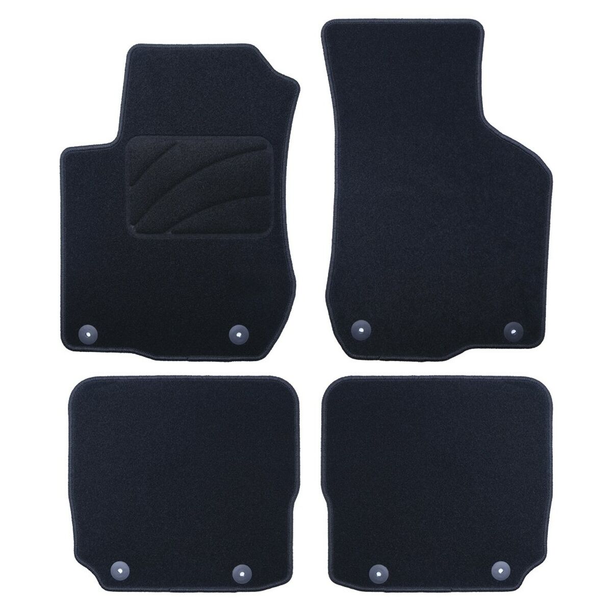 Car Floor Mat Set OCC Motorsport OCCD0006 5 Pieces-0