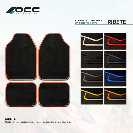 Car Floor Mat Set OCC Motorsport OCCFT0044GR-1