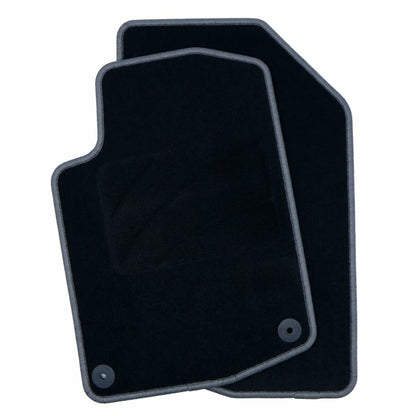 Car Floor Mat Set OCC Motorsport OCCPG0008GD Black Dark grey Peugeot 208 Velvet 5 Pieces-8