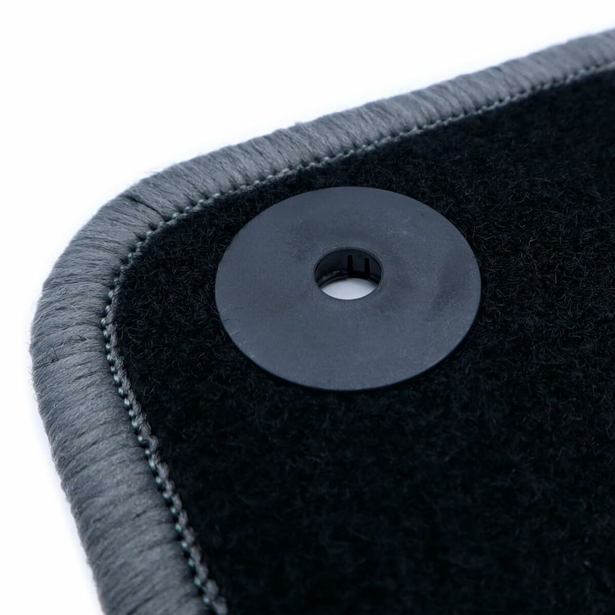 Car Floor Mat Set OCC Motorsport OCCPG0008GD Black Dark grey Peugeot 208 Velvet 5 Pieces-6