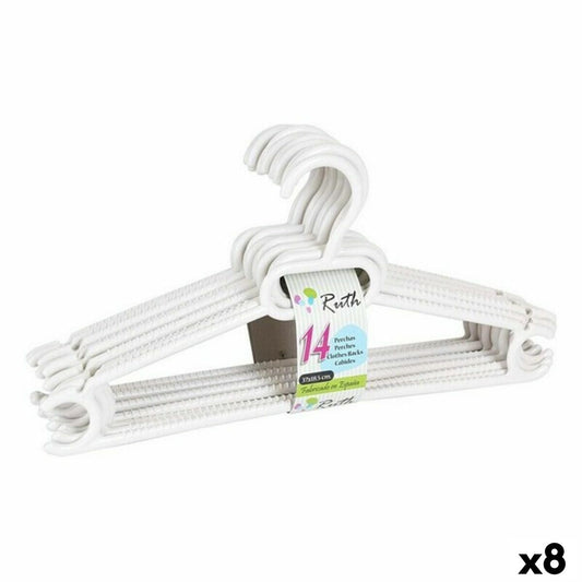 Hangers Ruth Dem Ruth Plastic 14 Pieces 37 x 18,5 x 8 cm (8 Units)-0