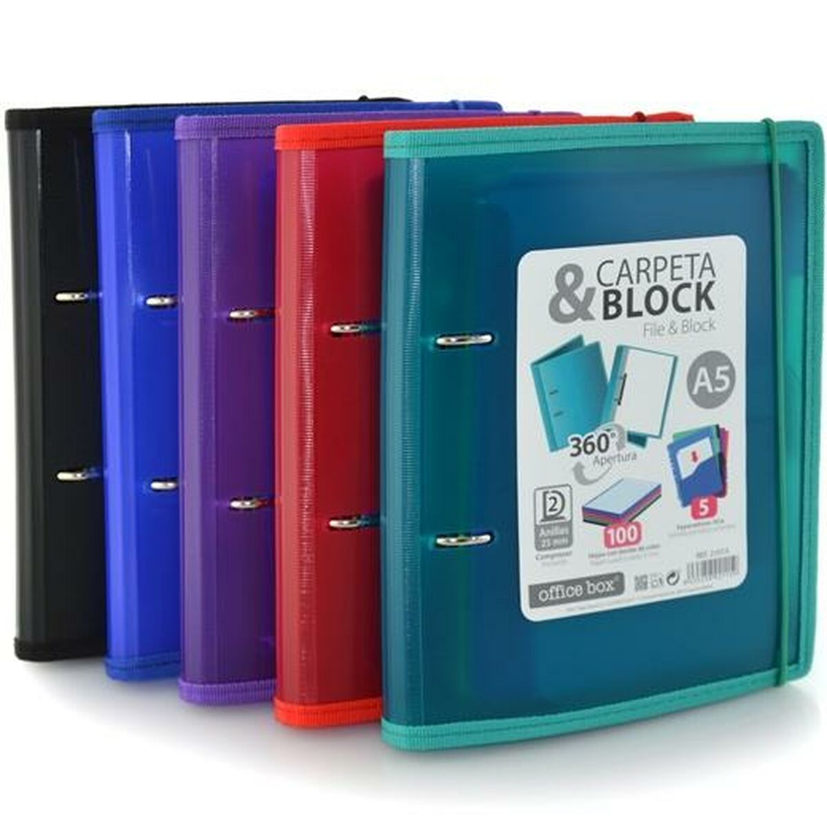 Ring binder Office Box A5-0